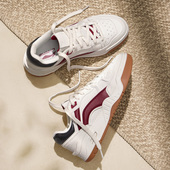 李宁正品 AGCU276 复古优雅休闲鞋 2024新款 月白2.0女子柔软舒适经典