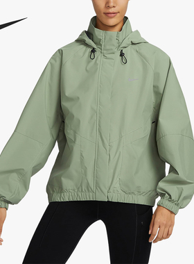 Nike/耐克正品新款女士运动休闲宽松梭织防风外套FB7493-386