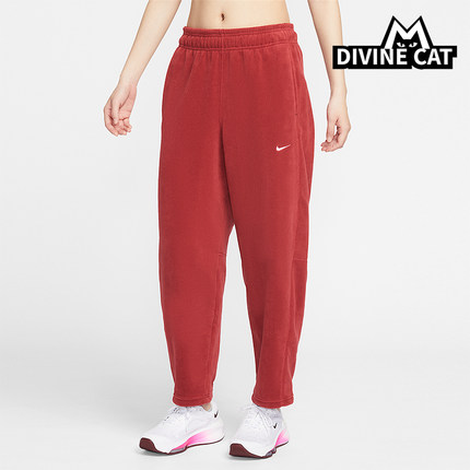 Nike/耐克正品2025冬季款女士日常中腰锥形刺绣长裤HV3708-613