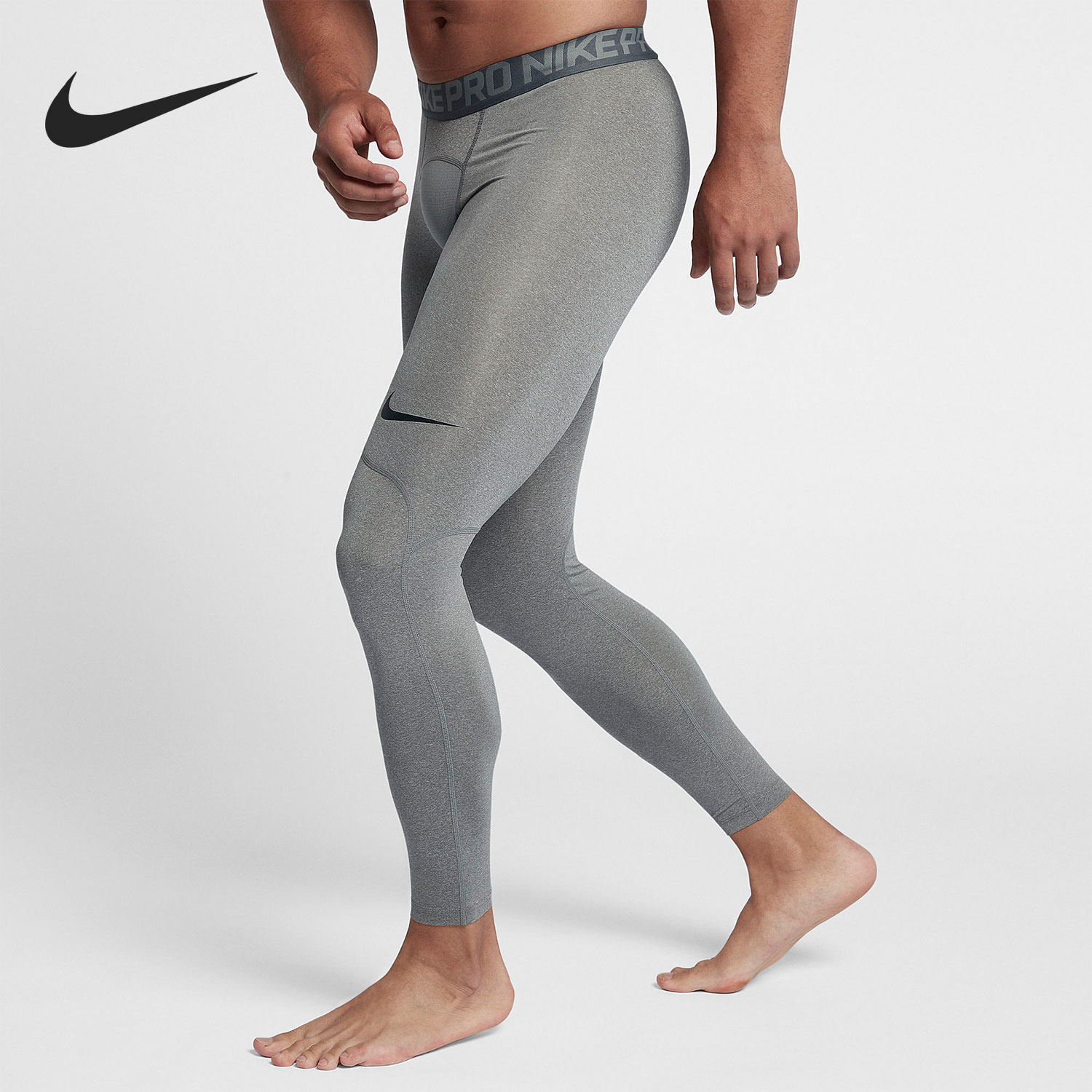 Nike/耐克正品男子弹力排汗训练运动健身紧身长裤 838068-091