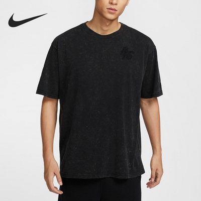 Nike/耐克正品当季新款男士做旧印花透气短袖T恤HQ6036-010