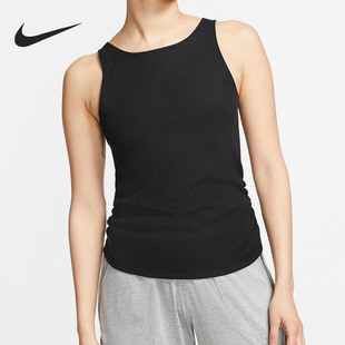 耐克正品 RUCHED 夏季 YOGA 女子舒适背心健身瑜伽CJ4218 新款 Nike