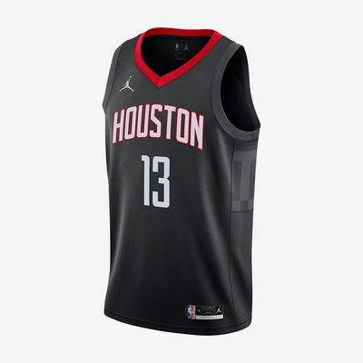 Nike耐克正品JordanNBA火箭哈登男款球迷版背心篮球CV9478-016