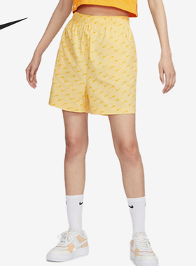 Nike/耐克正品高腰梭织夏季新款女子宽松运动短裤DV7933-795