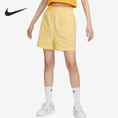 Nike/耐克正品高腰梭织夏季新款女子宽松运动短裤DV7933-795