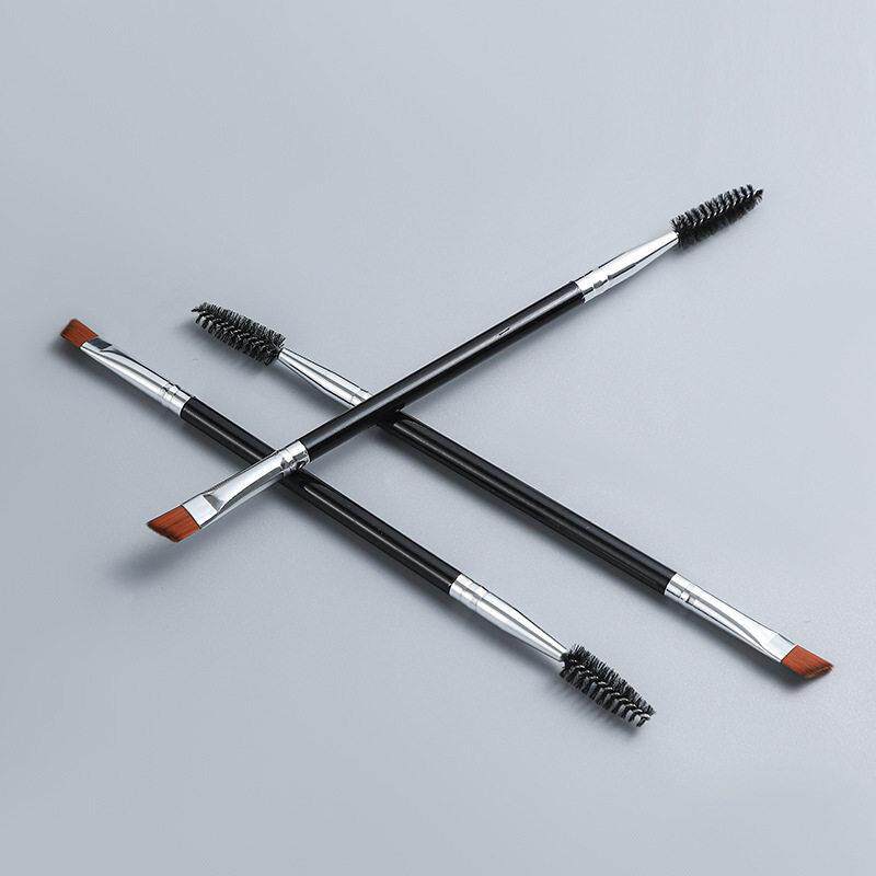 双头眉刷螺旋刷一支装斜角扁头睫毛刷扫眉修眉画眉两用眉粉刷