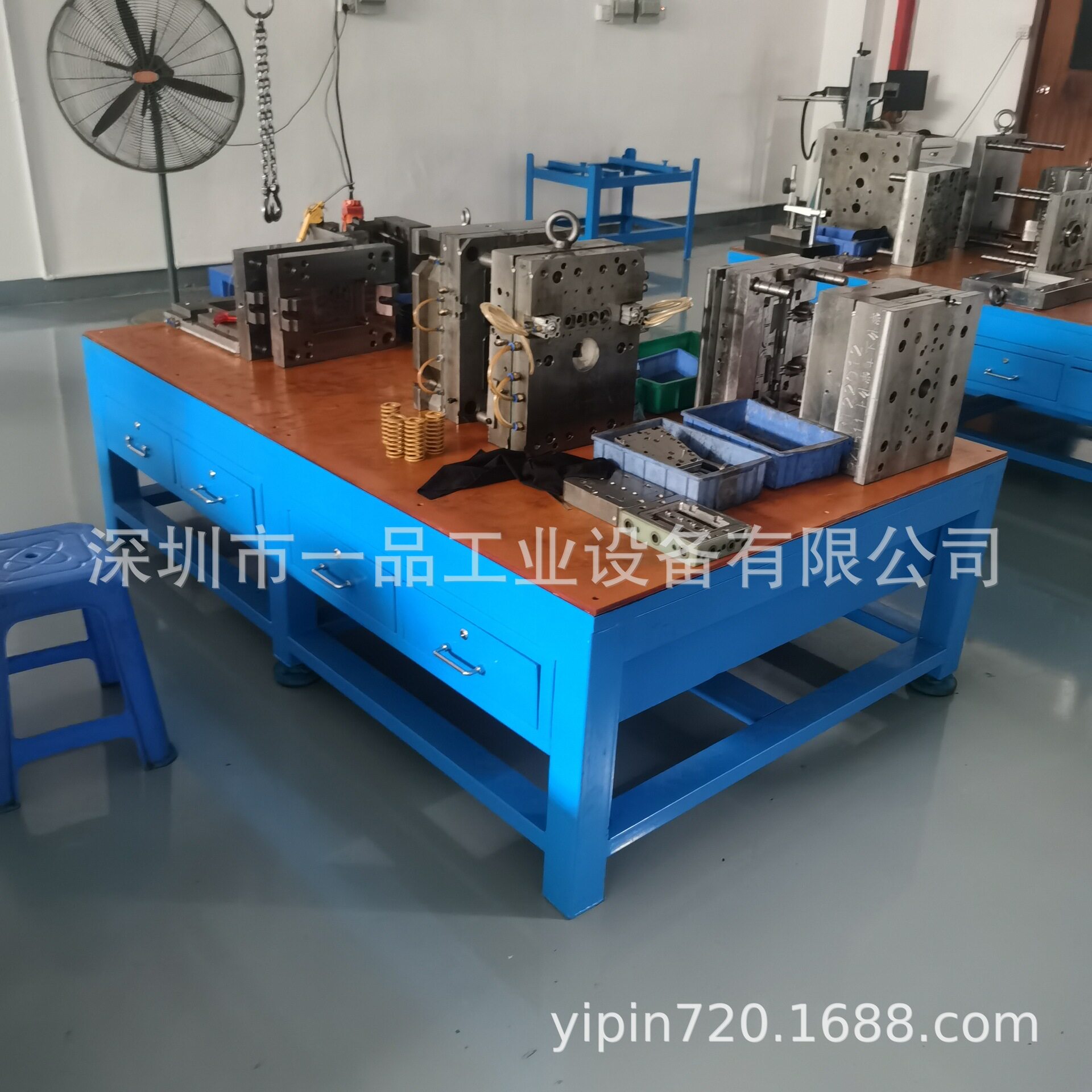 车间模具工作台电木板重型钳工工作台铣床A3钢板台面焊接修理台标