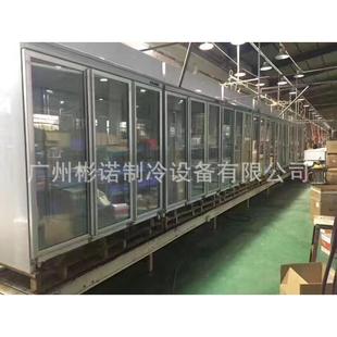 DT188置可調(diào)節(jié)層豎式 三門冷藏展E示柜 機(jī)組架頂BN LD高亮燈