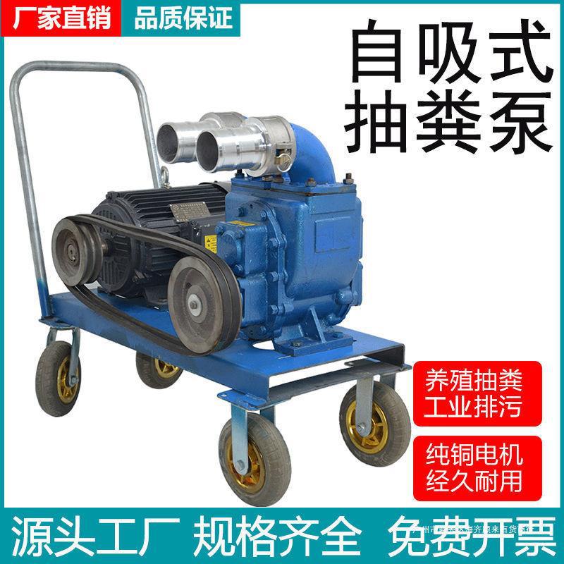 养殖场专用无堵塞抽粪泵