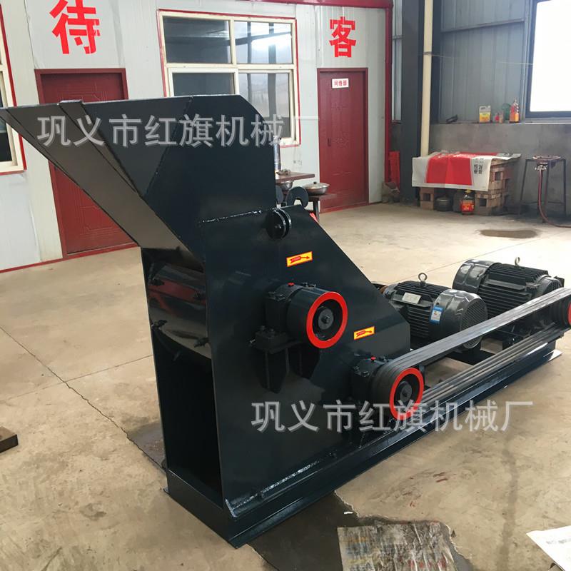 双级无筛底粉碎机煤矸石粉碎机干湿料石子双击式破碎机