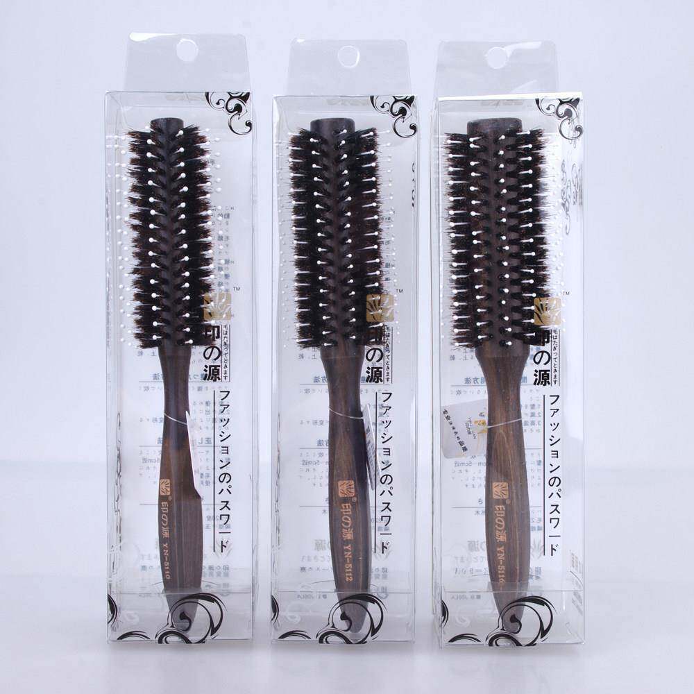 50滚梳5112YN-5110\黑格丽丝51116单齿猪鬃印之源毛滚梳木梳毛吹