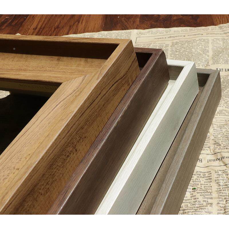 WNU仿实木相装裱画框做框定镜定制油画框框拼图框现代简约美式