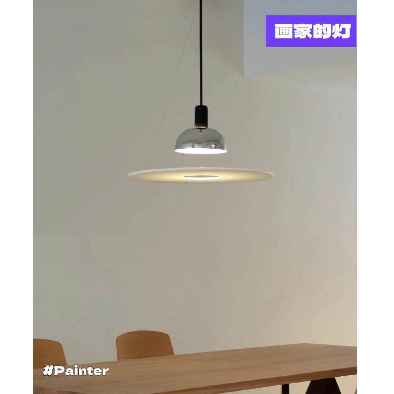 【热书销i推荐】flos frsbi飞碟灯飞盘吊灯餐桌房82923岛饭台意式