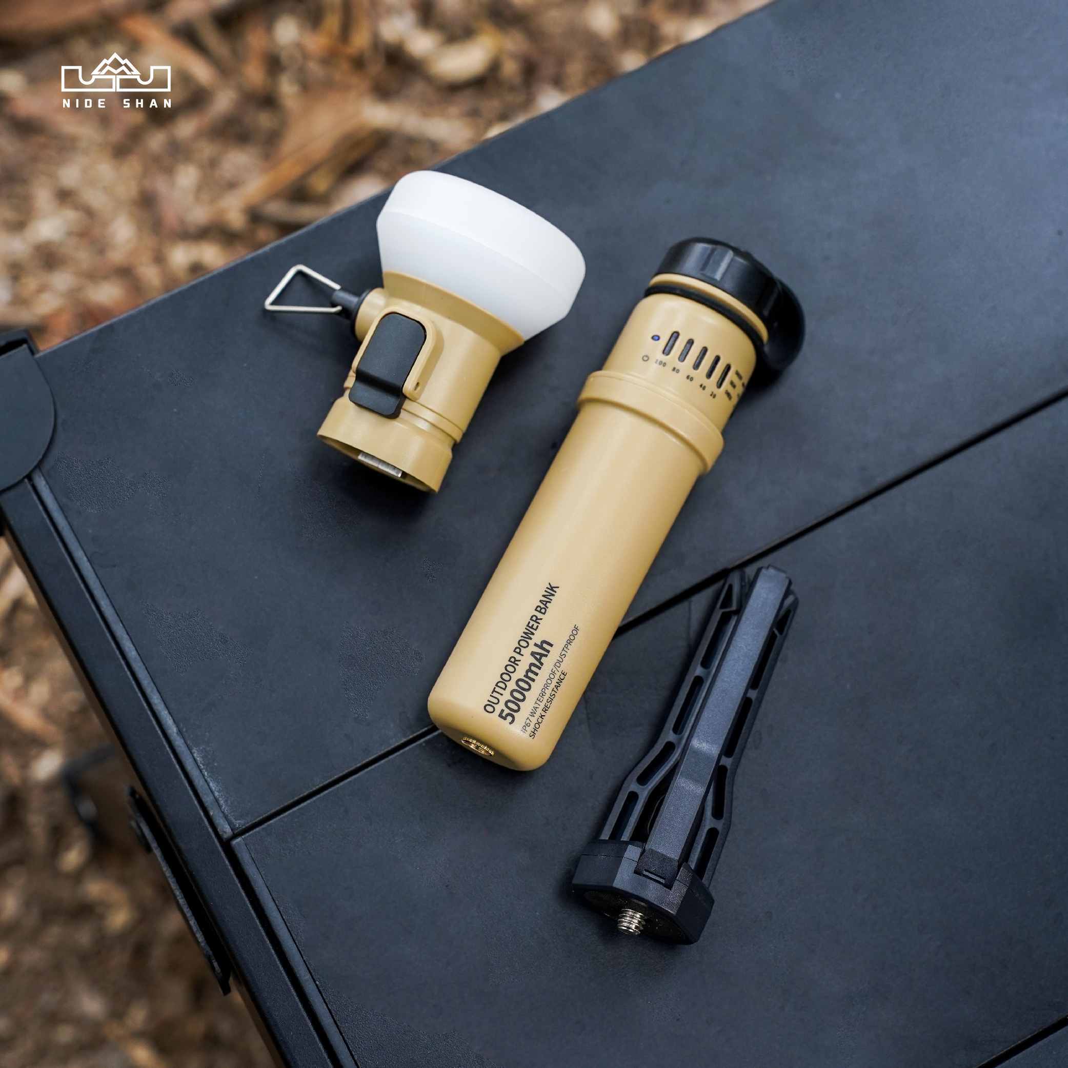 露营灯大容量充电宝一体便携式户外野营帐篷复古多功能长续航照明