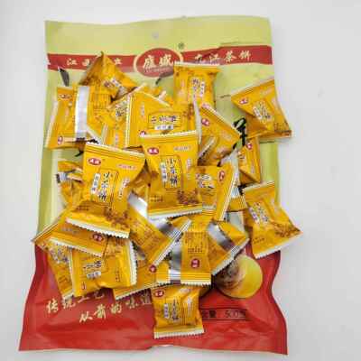 庐盛茶饼 九江桂花味小茶饼 江西庐山鹿景区牯岭镇街同款特产零食