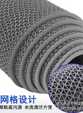 多空尼PVC防滑脚垫地垫镂防滑AWTs型加密网状橡胶软垫浴室卡防滑