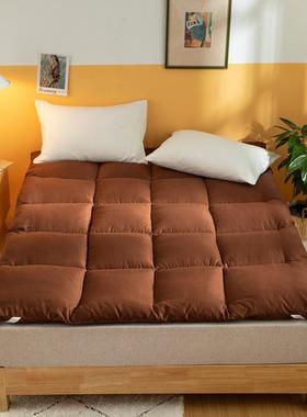 人加厚床榻榻米单人双0.9米XRR学生宿舍床褥15米1.8米可折叠软垫.