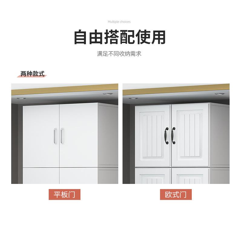 欧式衣柜柜墙壁被吊柜卧室柜储物柜阳台飘窗顶置物柜客72550437厅