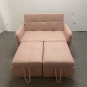 现代约简大卧拼包折叠沙发小户型客厅室双拖床75585坐发卧两用功