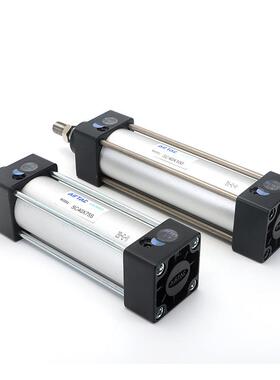 原装亚X客标准气缸SC3德2/403/5AZV0X25X50X75X100X150X200X25000