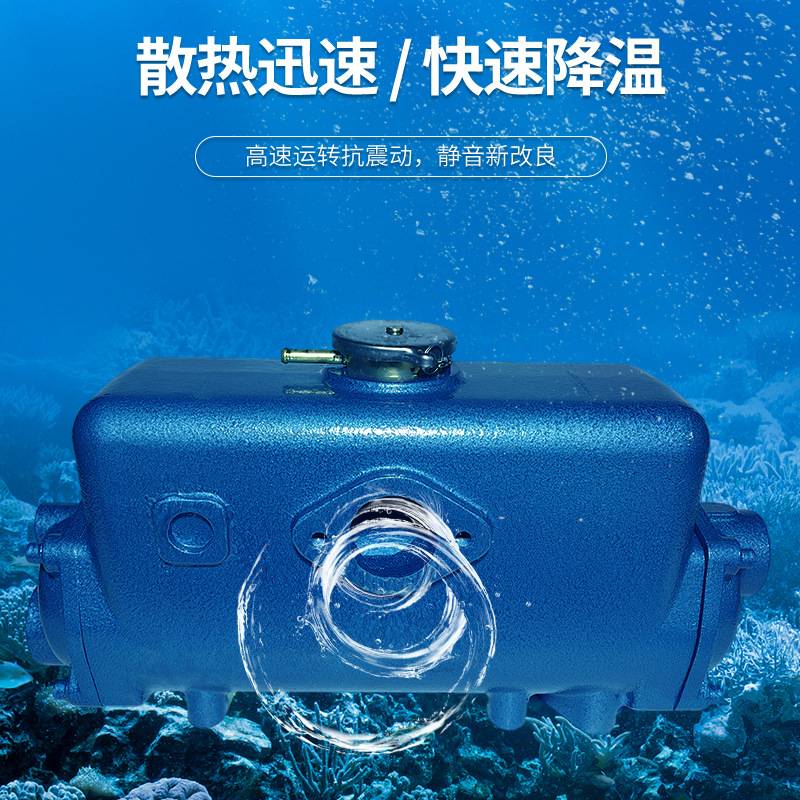 船用海淡水热交换器不锈钢铁渔船游艇发动机降温热交换器冷却水箱