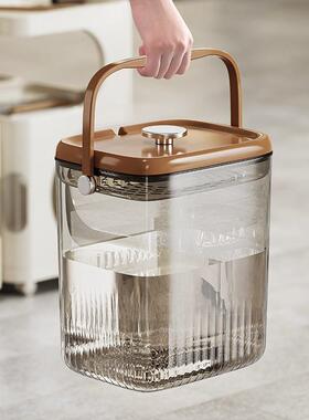 茶废桶家用水茶台桶接泡茶专用垃圾EYC桶茶水桌大容量排水茶桶茶