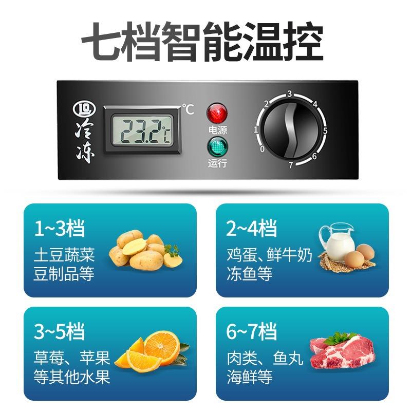 尚厨电器四门六门冰箱商用冰柜立式厨房冷柜双温冷冻冷藏大容量