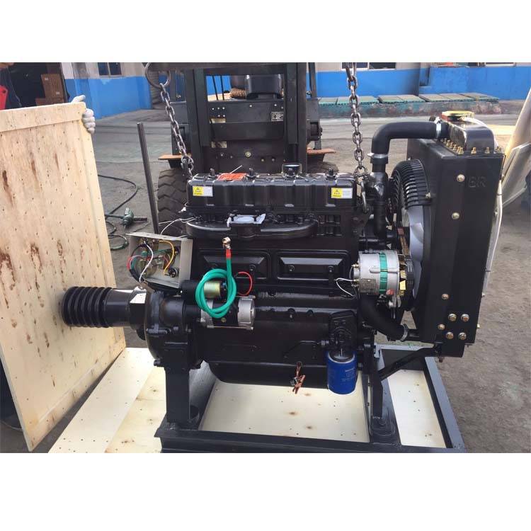 ZH4105ZD四缸柴油机 标配50千瓦粉碎机削片机专用发动机