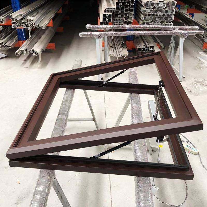 单链条电动窗雨水感应铝合金框半开全开公防天盗防窗手动单链条电,全屋定制,铝合金窗,淘宝优惠券,粉丝福利购,淘宝优惠卷