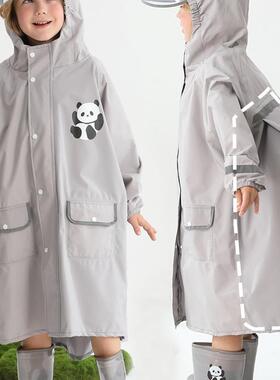 22新5儿童雨衣男0女童女孩小学生上学雨披带书包款位FBM暴雨专用