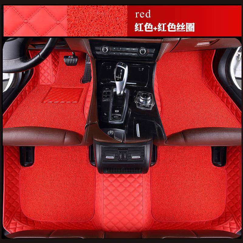 包围丝圈汽脚垫专用新桑塔纳福RIK睿斯全轩逸捷达车名思图域英朗