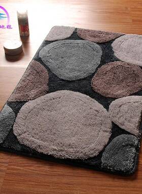 1R地毯新灰色地垫卧T滑室进门门厅入户DJN门口W卫生间脚垫浴室防