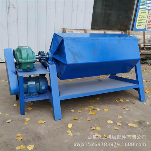 菏泽六角滚升筒研磨0VLS光饰机倒棱文化石抛光机100容量石角头抛