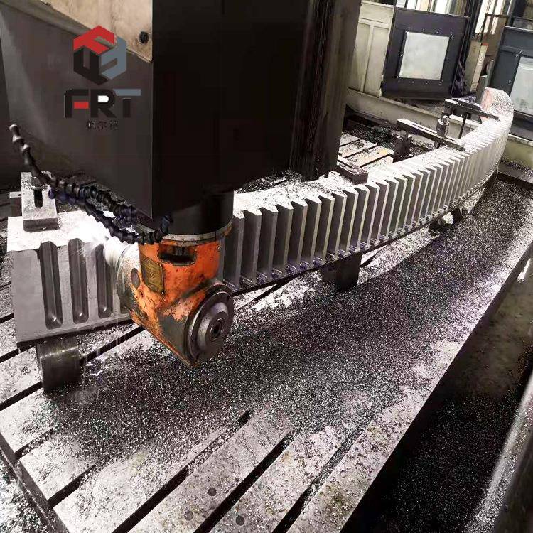 河南齿条造厂家承接4Cr大型弧0形齿条直VMF齿条冷却锻搅拌设备用