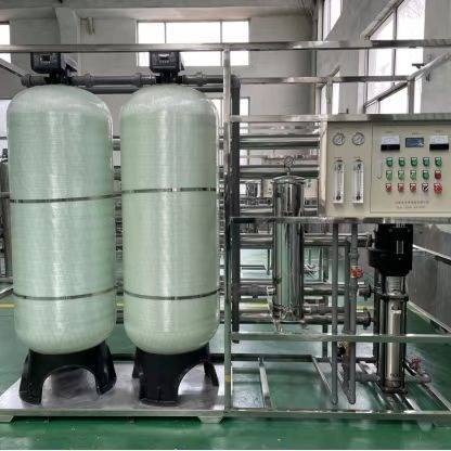 工业水处理设备 净水一体化不锈钢净水设备大型商用RO反渗透设备