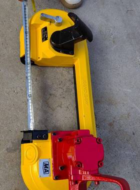 风动锯轨道锯锯切无气火花金属断器动带锯KZP钢轨切割FDJ切-120