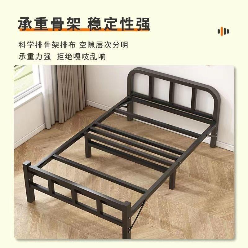 折叠单人家用睡简易床办公室床觉宿舍午休小屋床出租留宿KOC铁床