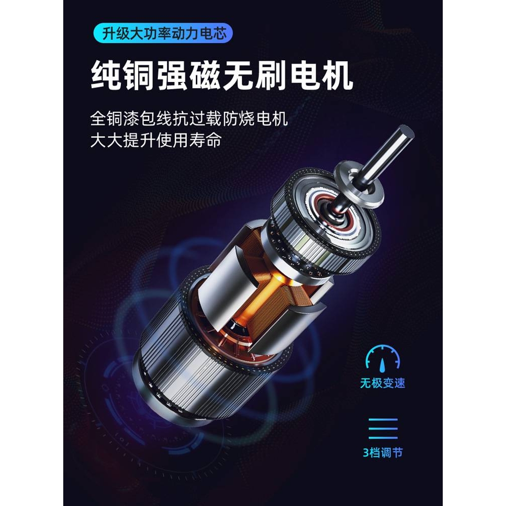 潭祖无刷锂电角磨机充电式电动打磨磨光机砂轮小型抛光切割雅通思