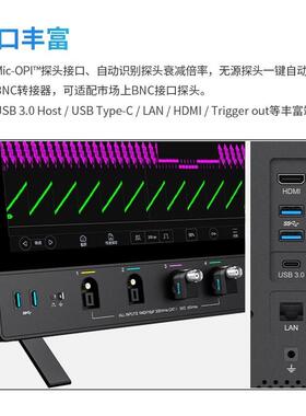 MHi四csig麦科信12位高分辨率CFE多通道MO系14寸触控屏500M3带宽