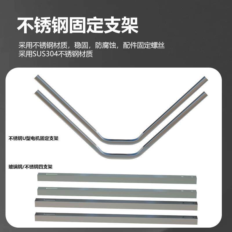 直驱异璃步玻钢负压风机厂家喇叭形工业式风扇抽排风机大风量PMY