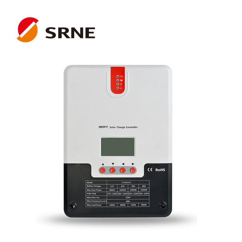 厂家现货 24V48V 家庭用控制器 MPPT太阳能充电 60A储能小系统
