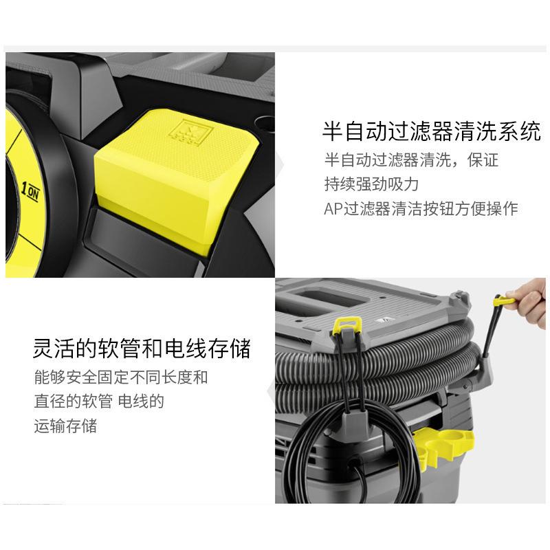 德国凯驰3工业大吸力吸尘器NT0/1赫ApL卡干VKH湿两吸用吸尘水机商