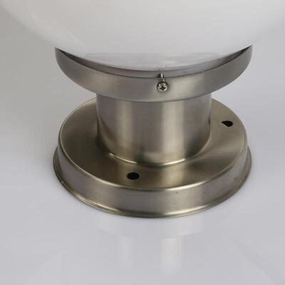YX-9526太阳能灯圆户外家用庭院灯头围墙门柱高灯柱球灯新农村路
