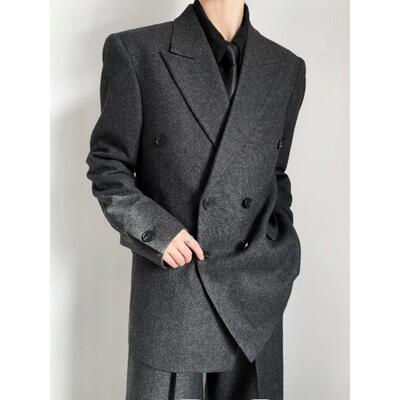 春上新LNCR高级感50羊毛休闲西服