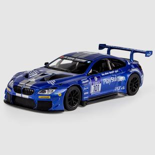 车酷1 GT3马仿真合金赛车模型儿童跑车摆件玩具汽车 24宝BMW