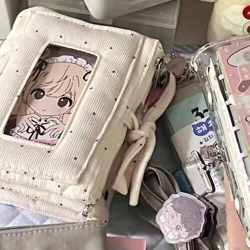 ins风软绵绵波点m5活页手账本子