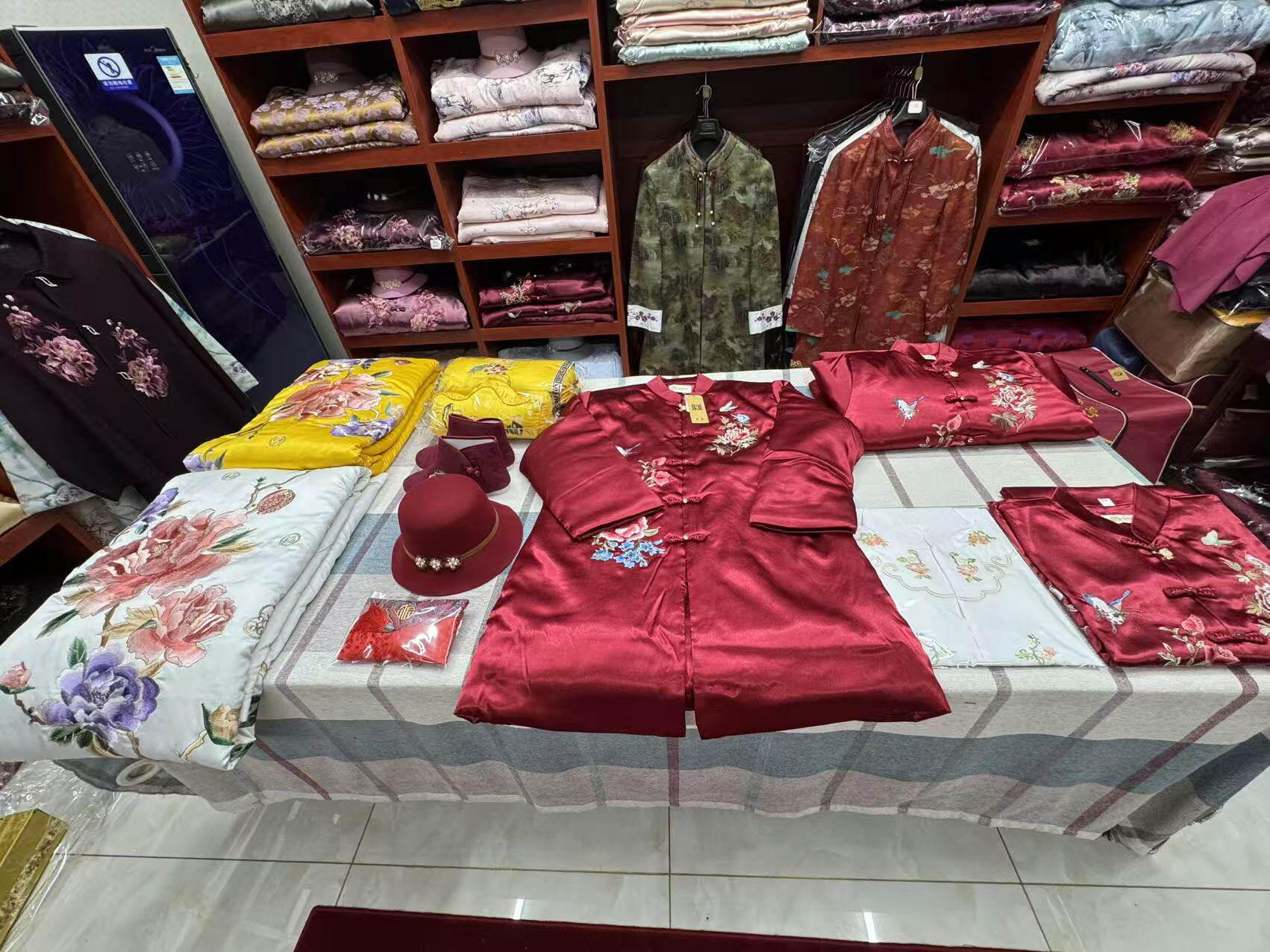 高档寿服女小码七件套真丝苏绣送老衣中老年人冲喜百年服全套配齐