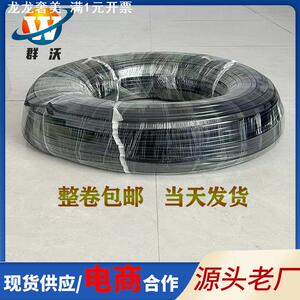 黑色硅胶管软管铂金无异味耐高温绝缘胶管抗老化工业级硅橡胶管