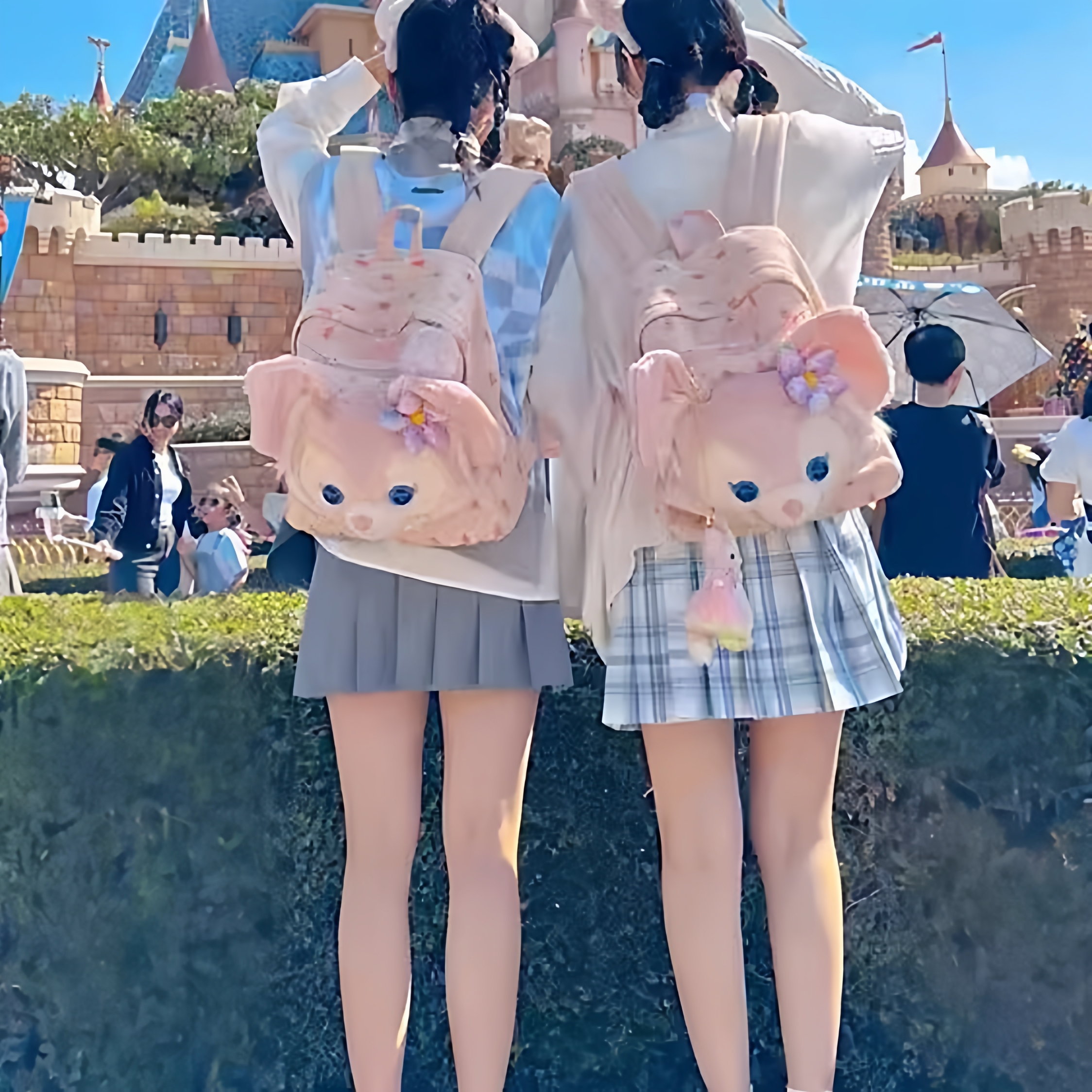 香港园区专柜品牌玲娜贝儿双肩包2025新款可爱玩偶学生卡通书包女