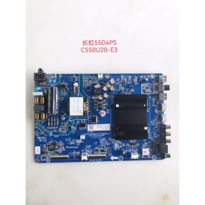原装长虹55D4PS 主板JUC7.820.10003598 配屏C550U20-E3-H